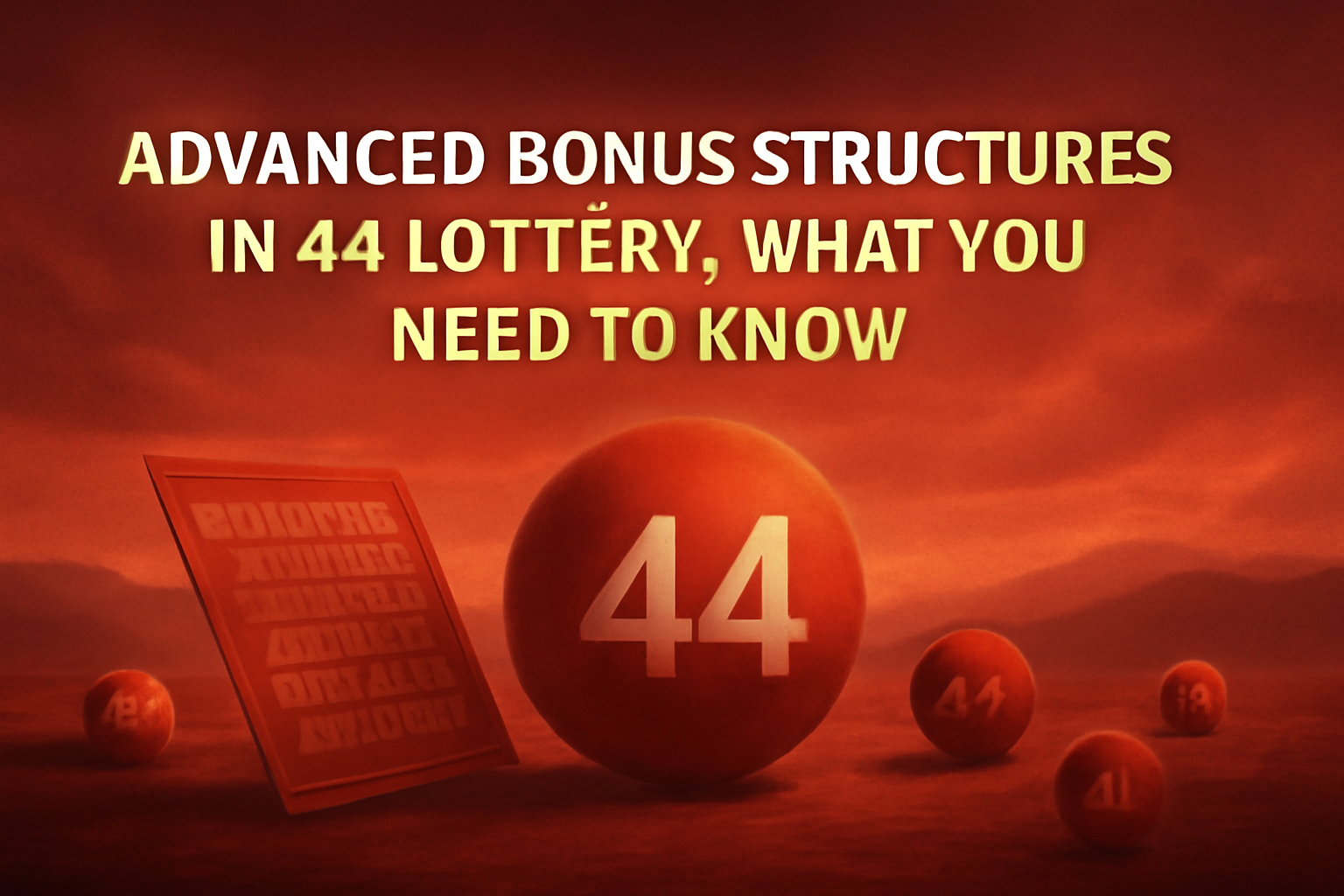 Informative scene depicting issues and resolutions related to the 44 Lottery platform.