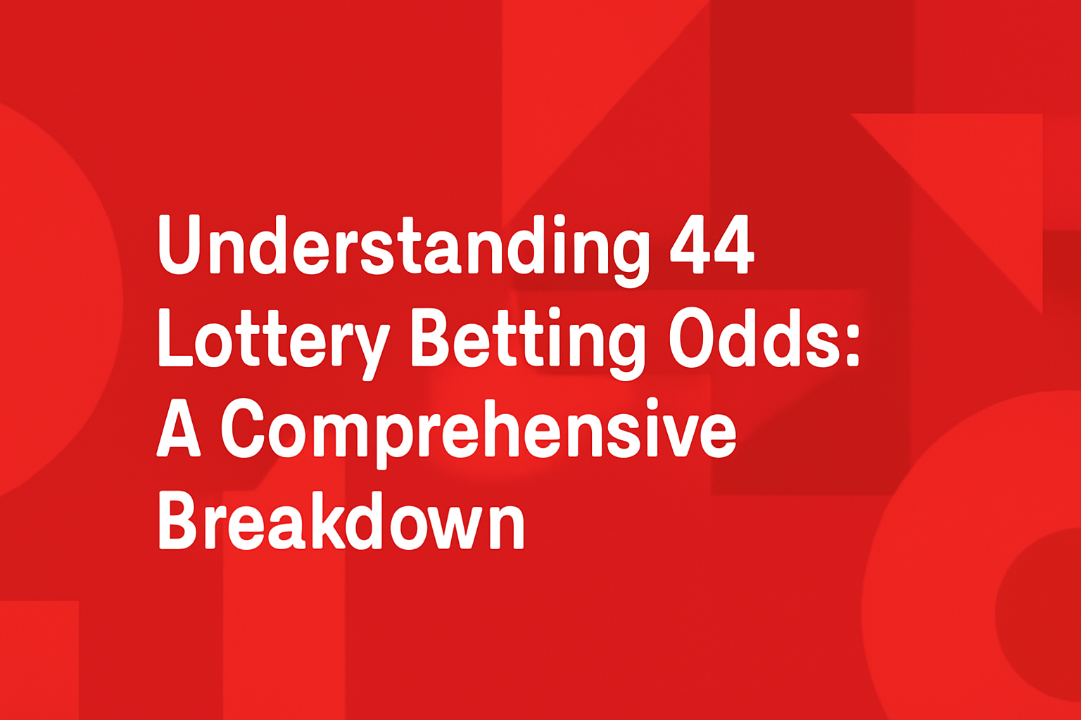 Informative scene depicting issues and resolutions related to the 44 Lottery platform.