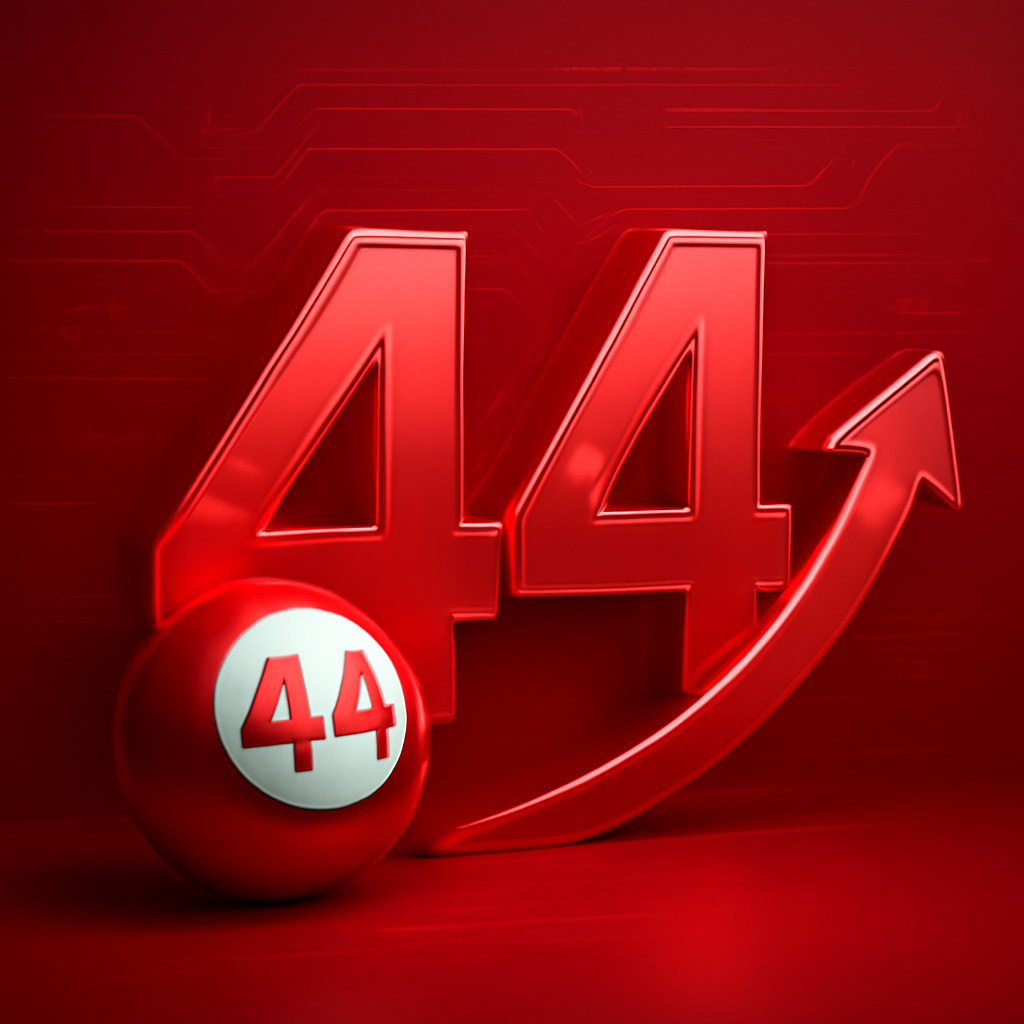 A badge representing help for 44 Lottery login issues.