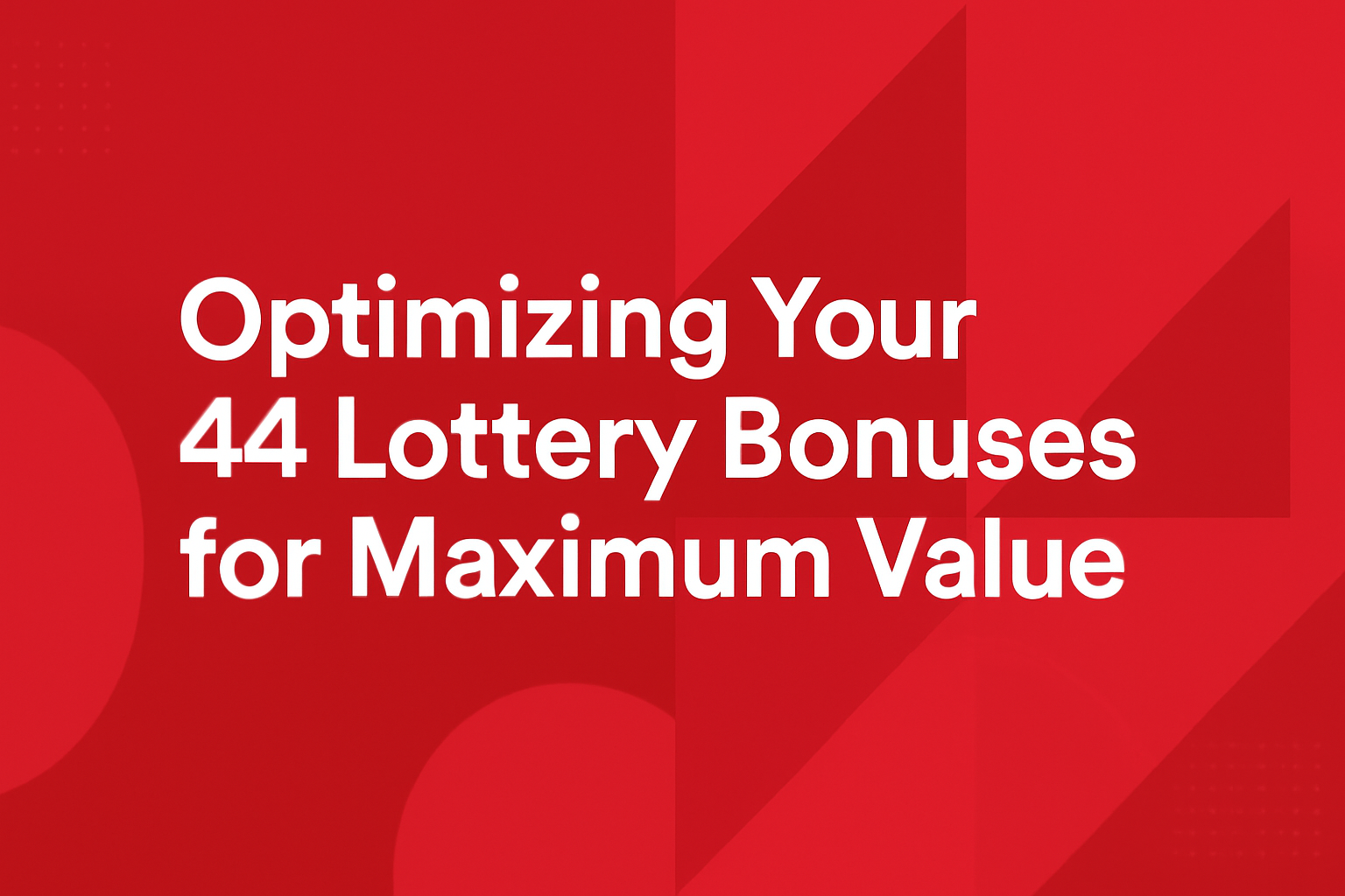 Informational scene depicting instructions for downloading the 44 Lottery app.