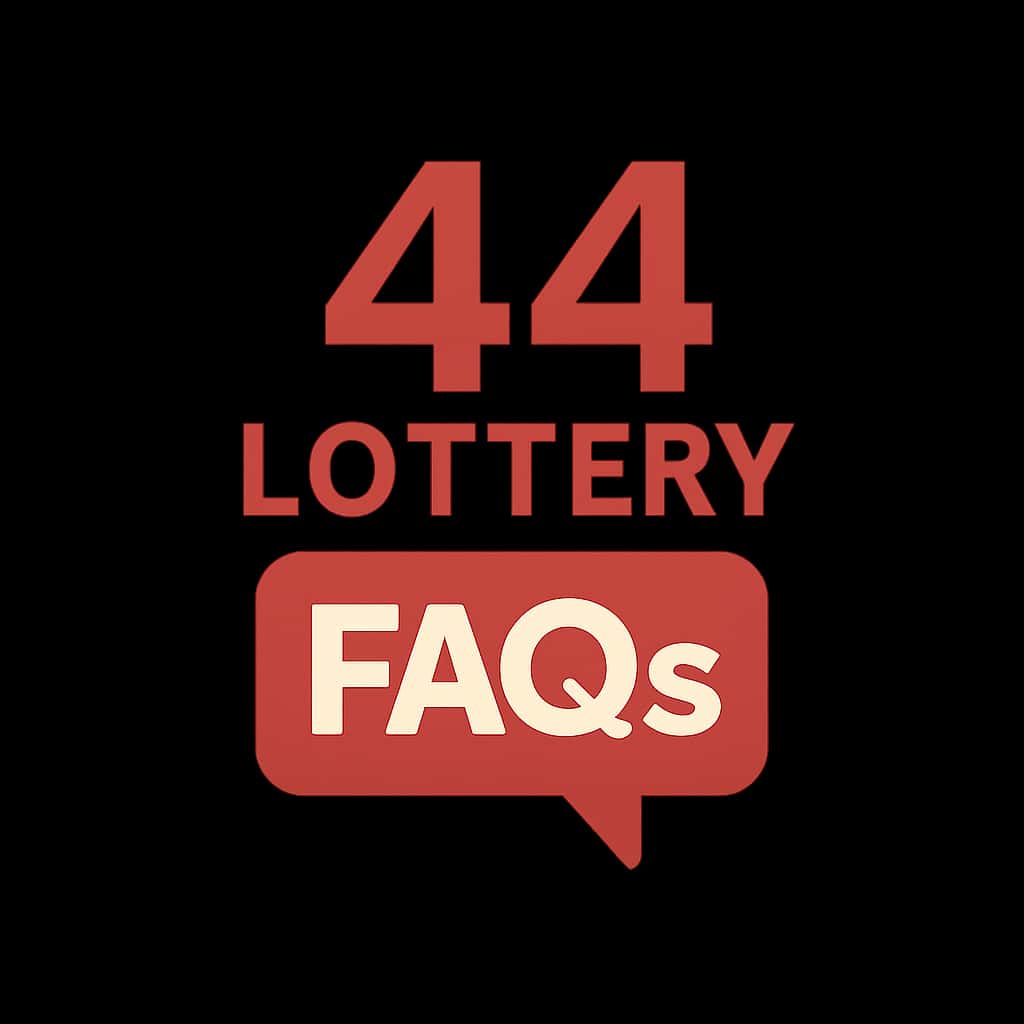 An icon representing 44 Lottery FAQs.