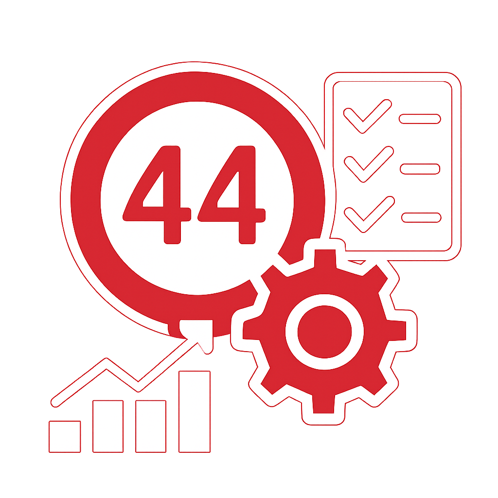 Diagram illustrating the 44 Lottery Guides.