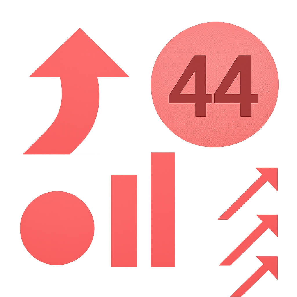 Icon illustrating the benefits of a 44 Lottery account.