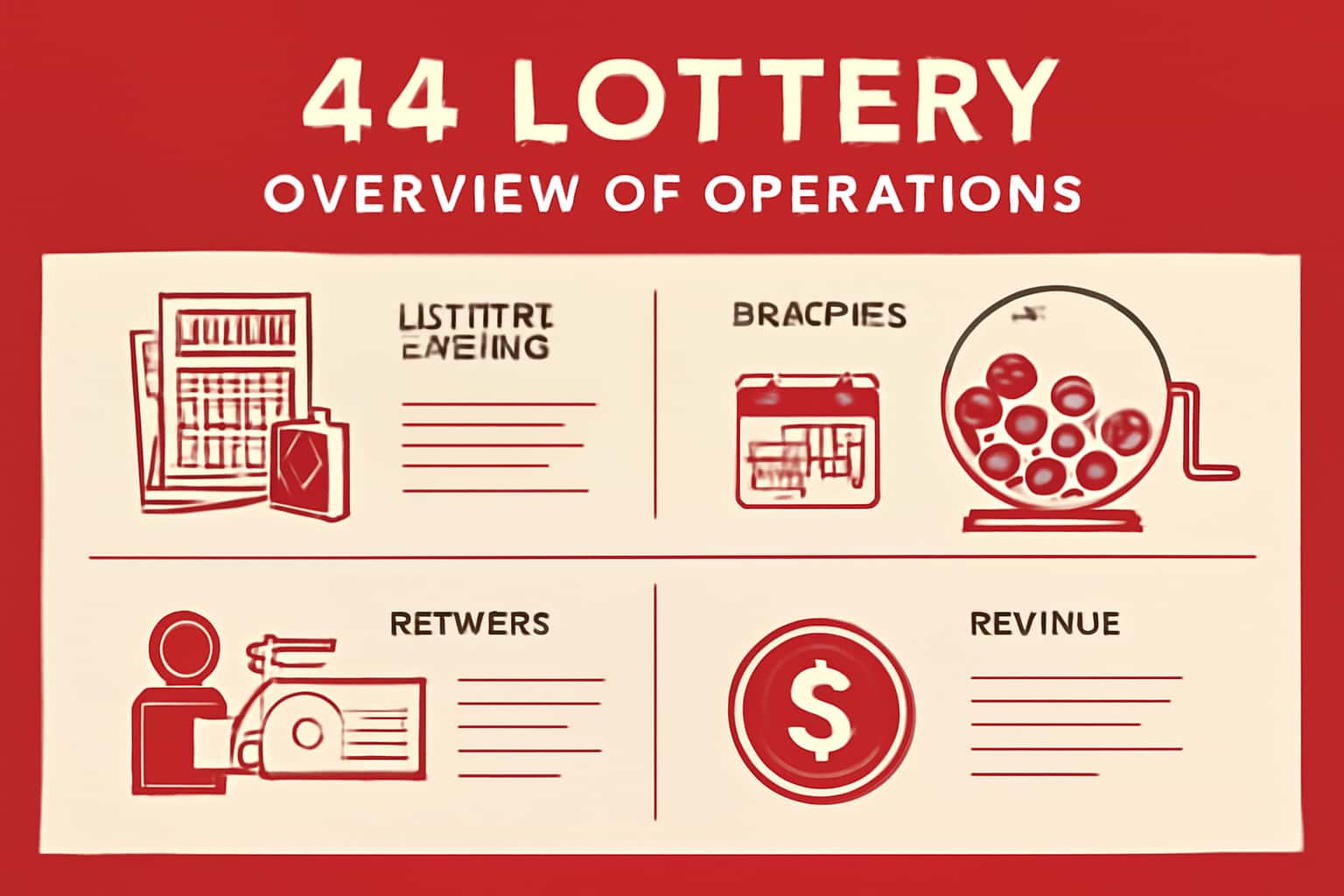 Informational scene related to 44 Lottery Operations.