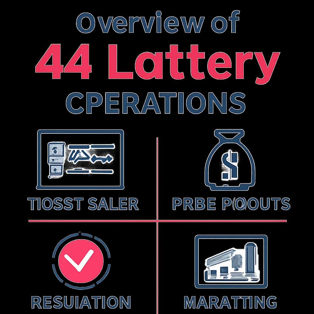Diagram illustrating 44 Lottery Operations.