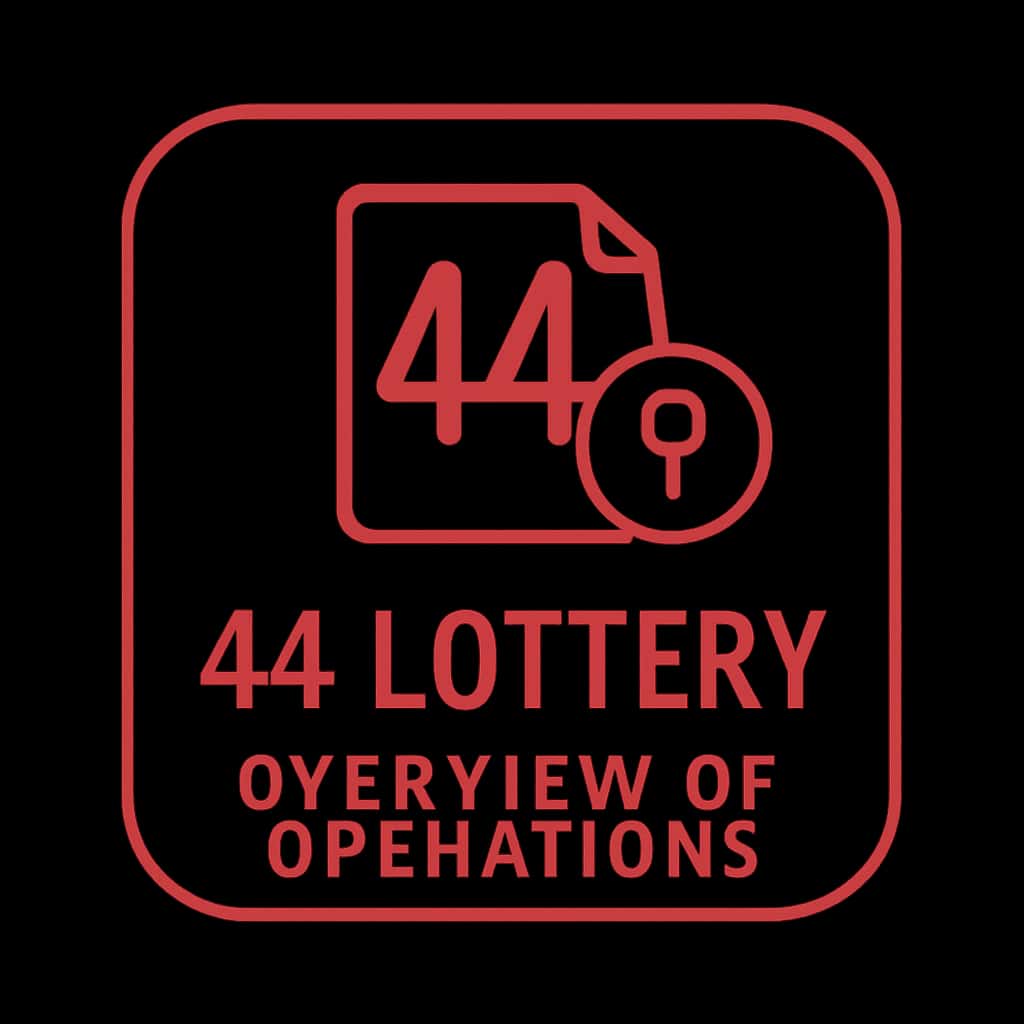 Icon representing 44 Lottery Operations.