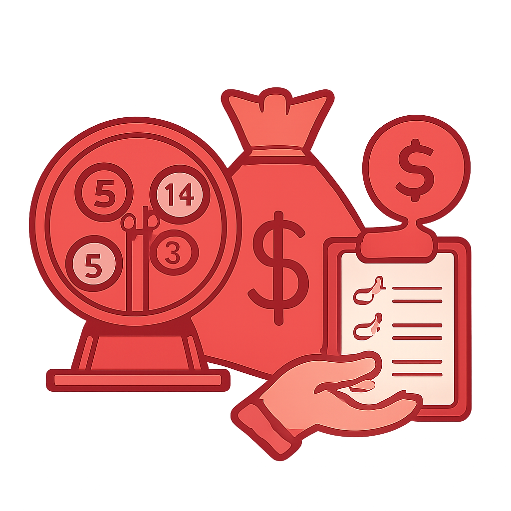 An educational diagram outlining security protocols for 44 Lottery.